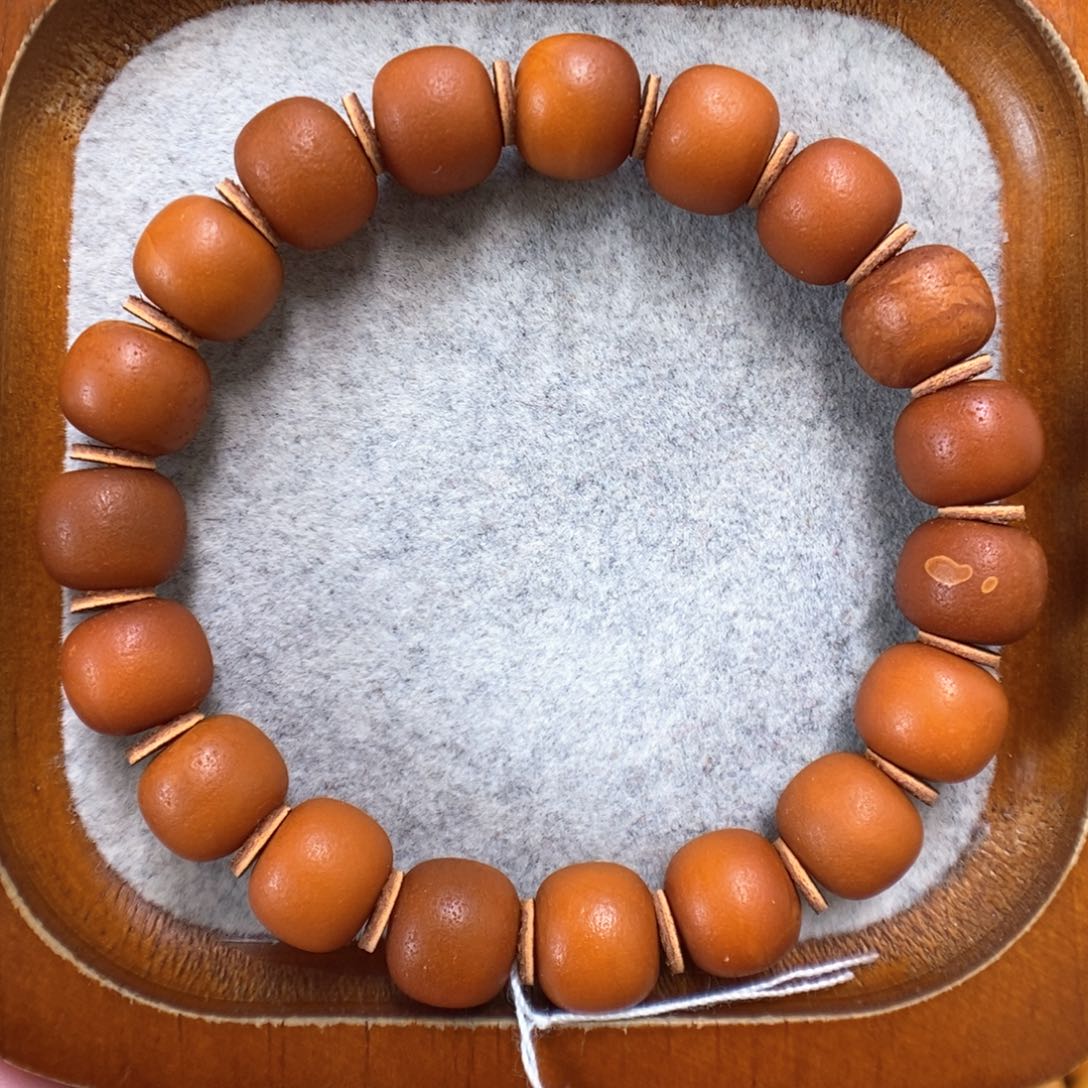 蜜蜡手串未镶嵌蜜蜡