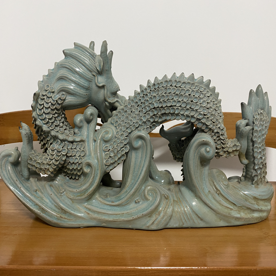 汝瓷龙行天下精品