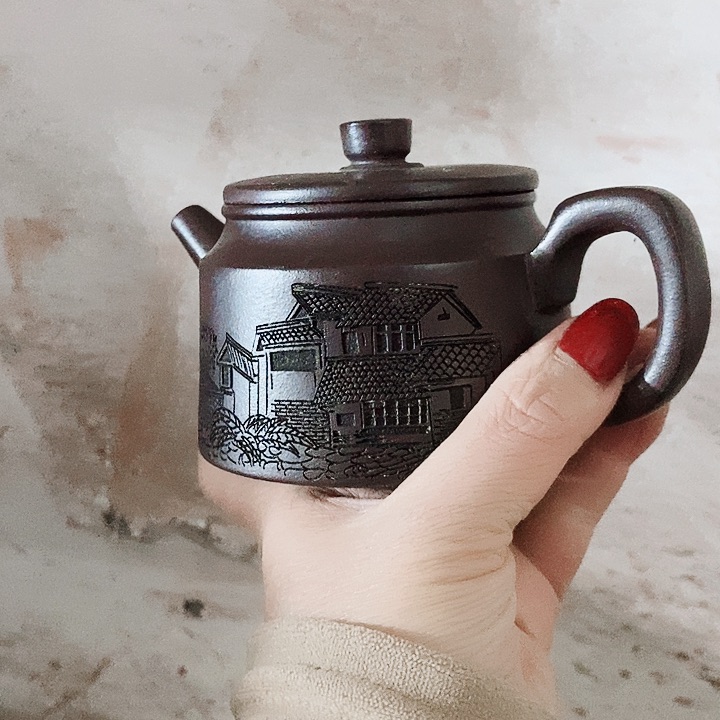 紫砂茶杯宜兴紫砂手工制作