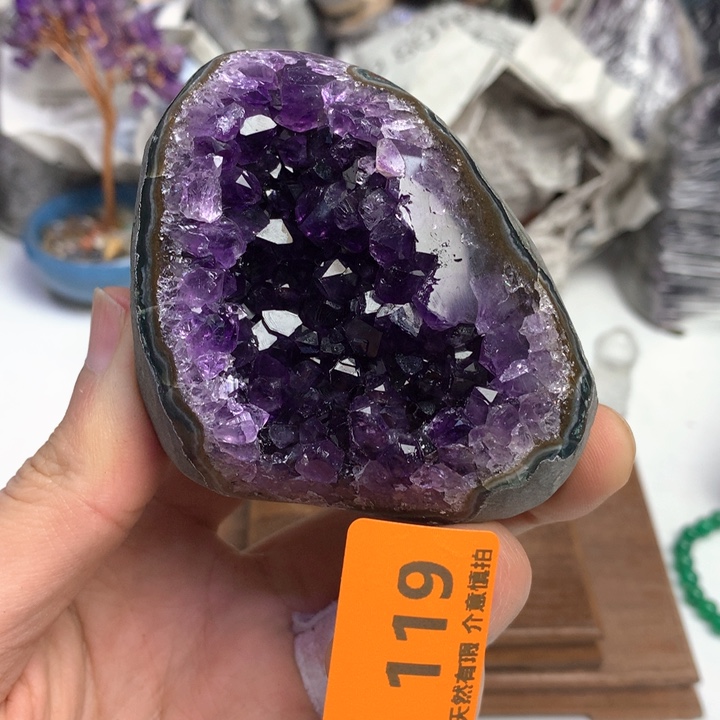 紫晶大型摆件（非配饰）未镶嵌