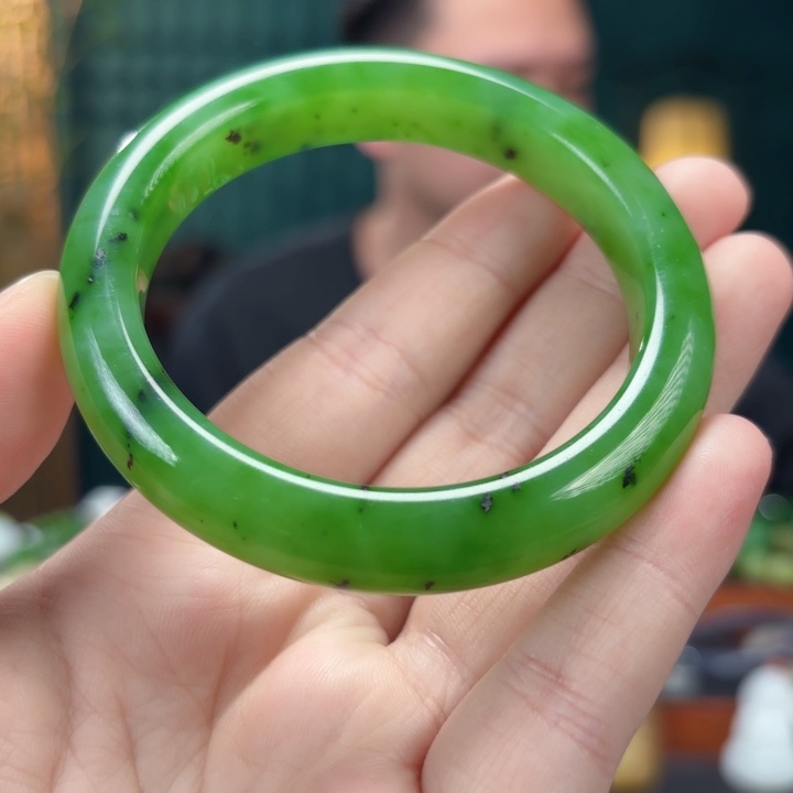 和田玉手镯56.5未镶嵌