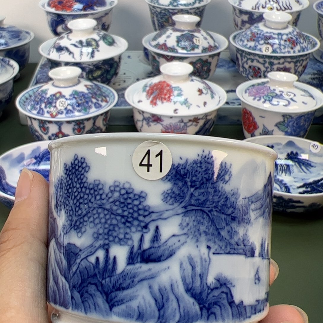 木木景德镇纯手绘茶具41