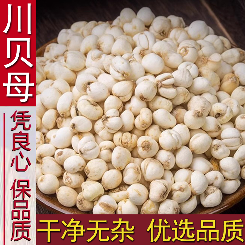 川贝母正宗道地天然无硫川贝精选原色大颗粒贝母可磨贝母粉非枸杞