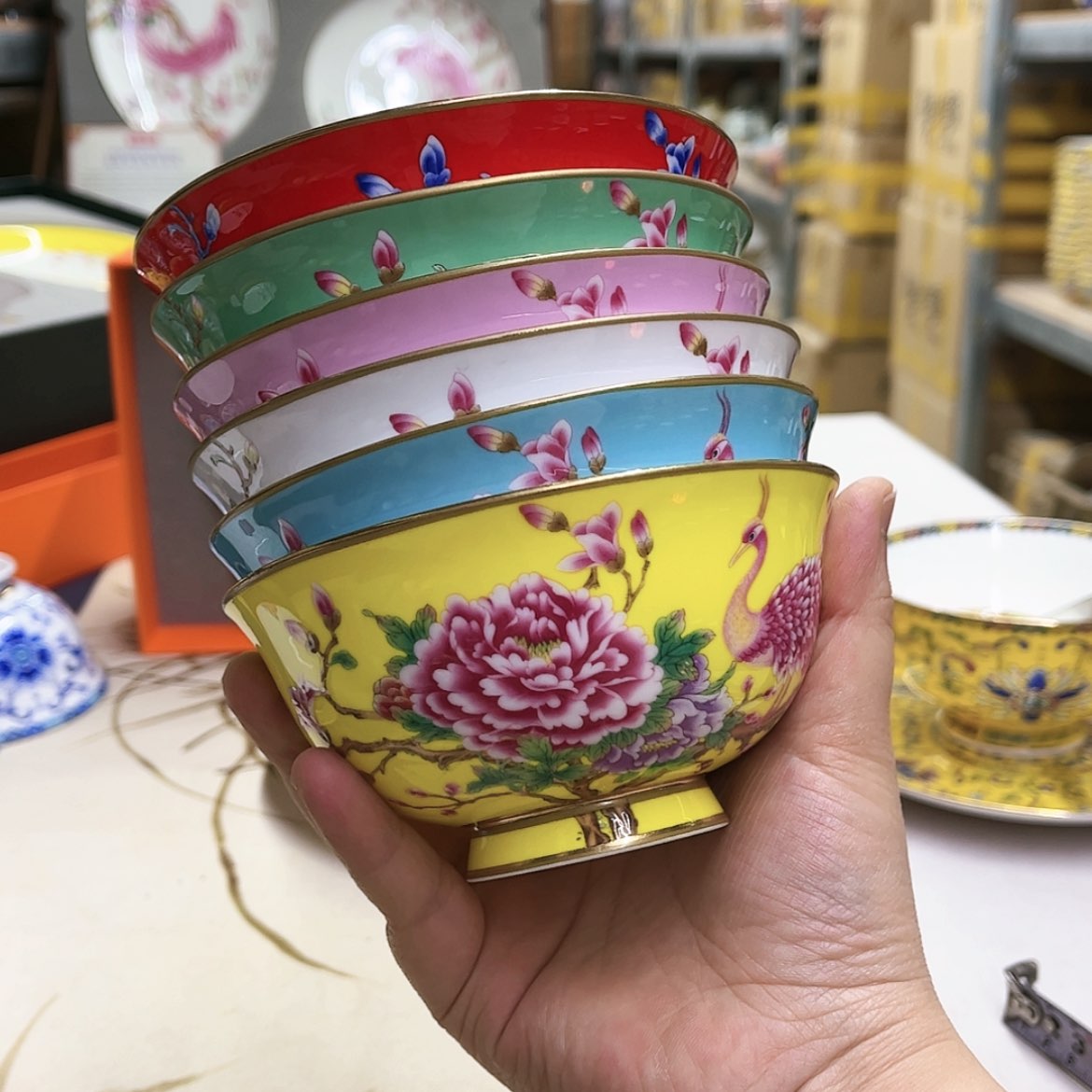 【闪购商品】珐琅4.5英寸6混。。。。。