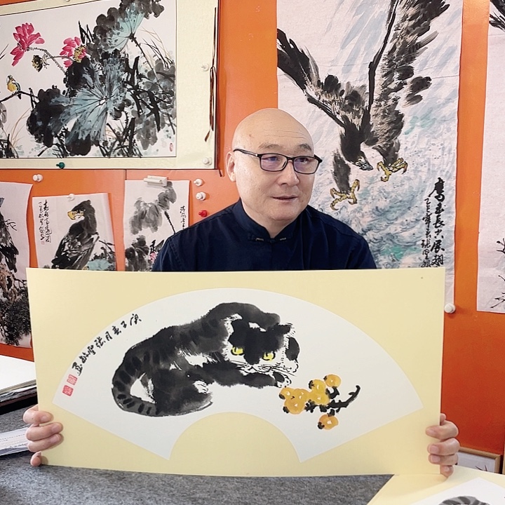 国画张圣敏先生纯手绘作品