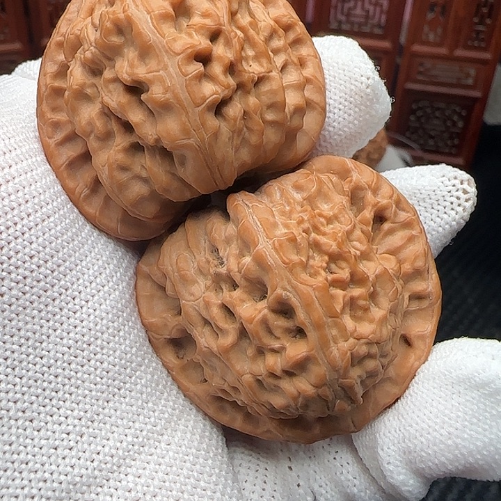 吊坠文玩核桃全品白狮子40➕福利