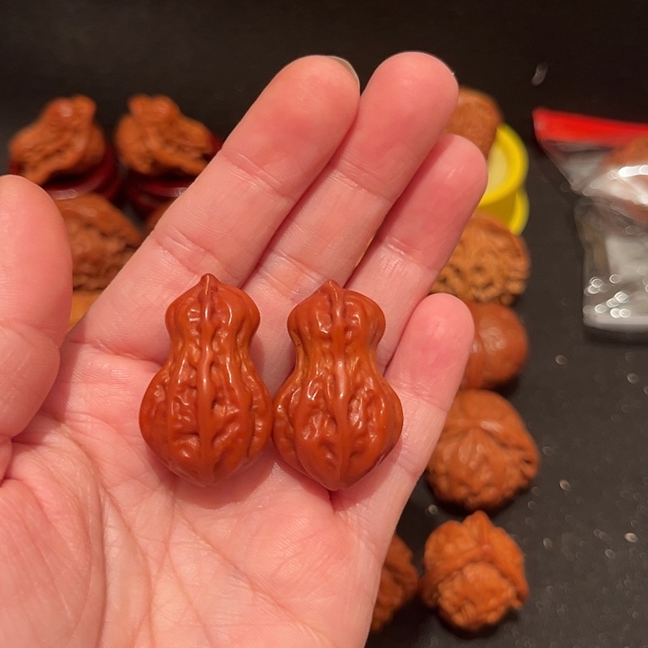 话***森文玩核桃把件小花生