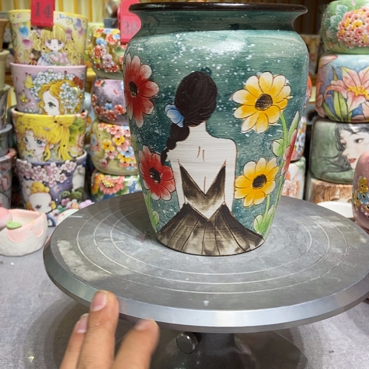 景德镇艺术手绘作品