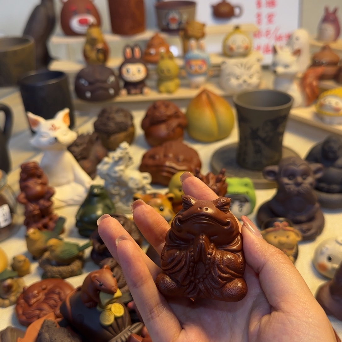 菩****紫砂茶宠紫砂制作工艺流程