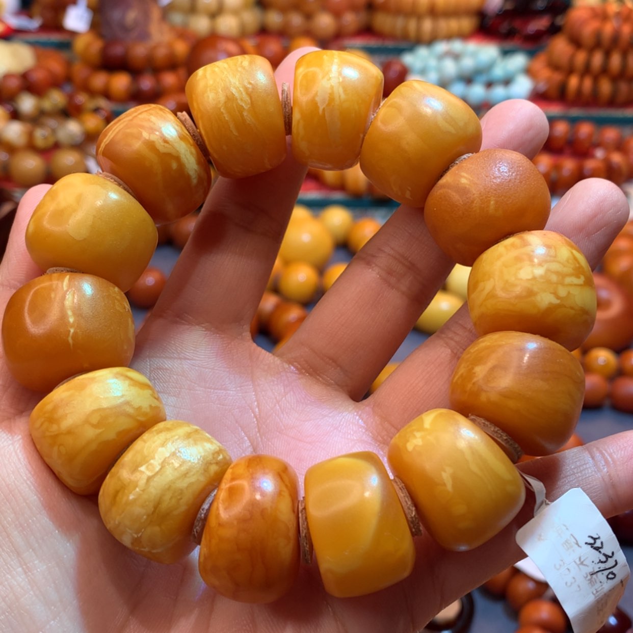 【闪购商品】蜜蜡手串未镶嵌蜜蜡手串