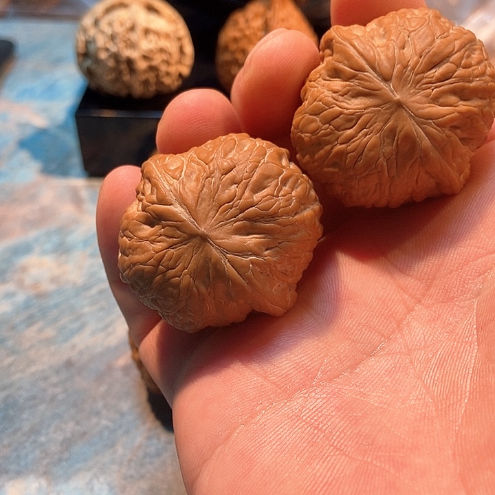 文玩核桃把件39铁锤全品