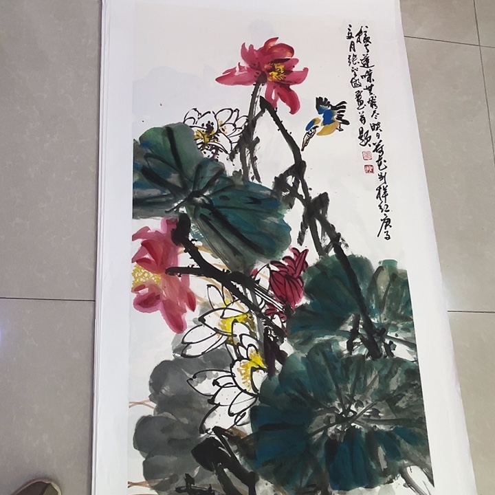 国画张圣敏先生纯手绘作品