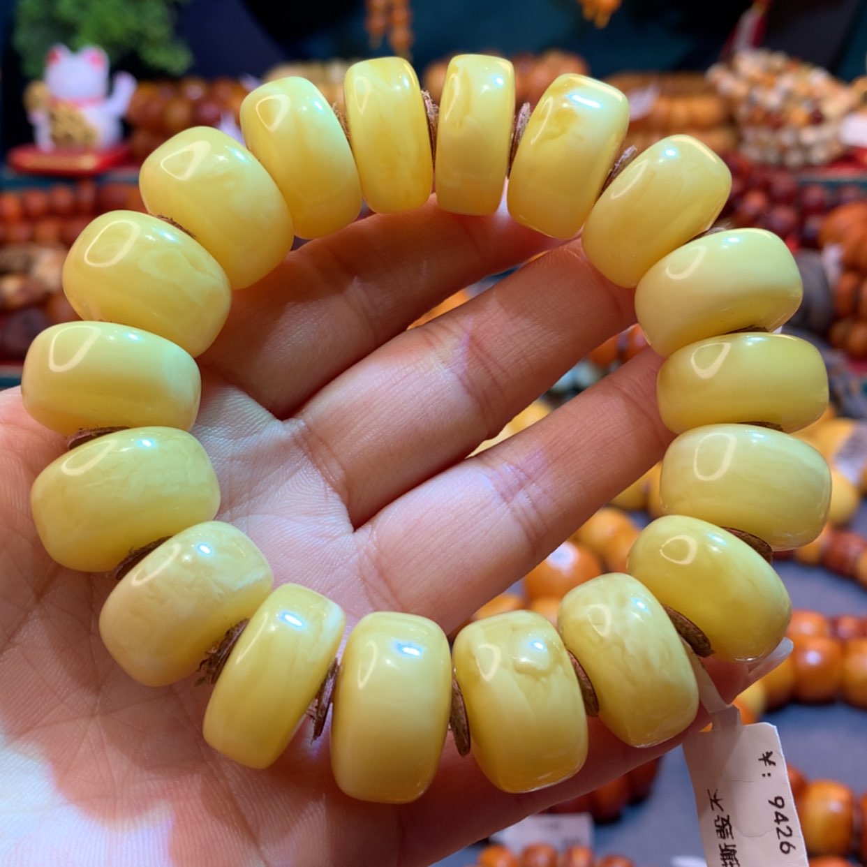 【闪购商品】蜜蜡手串未镶嵌蜜蜡手串