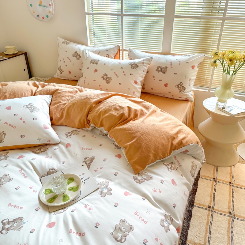 福利品 成套三件套2米床可铺云朵棉A类母婴级床品 清样品