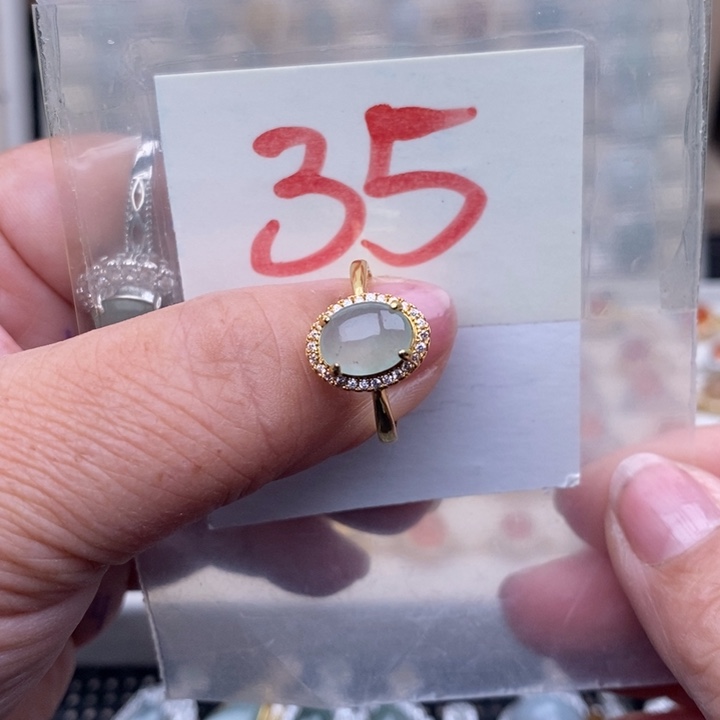 未镶嵌戒指翡翠缅甸