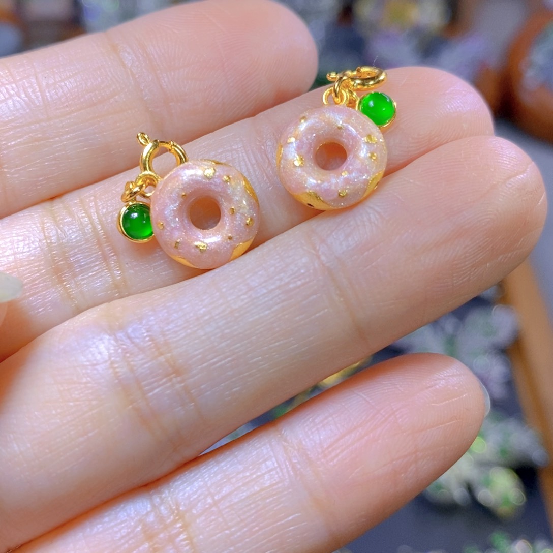 翡翠颈饰银S925镶嵌多样性发其一