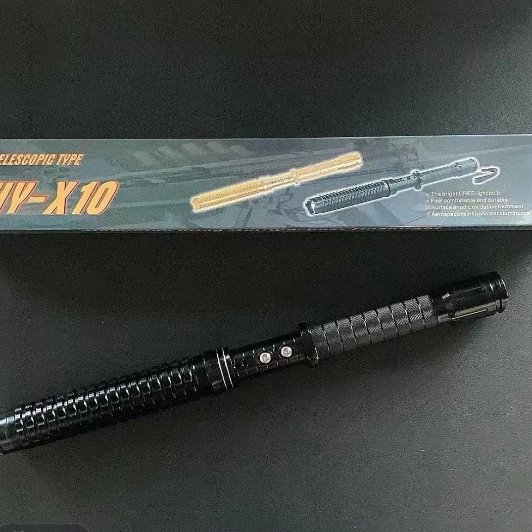 新款户外多功能防身强光手电-X10