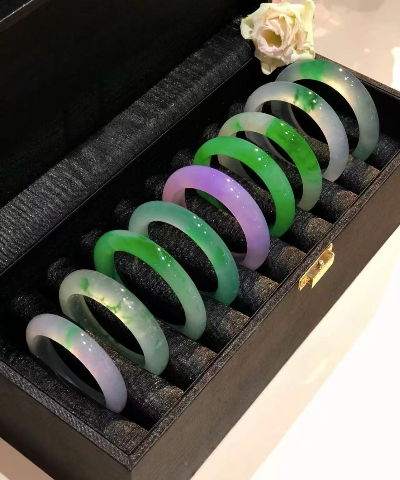 非金属珐琅手镯 时尚手镯飘花手镯多样性选定发货