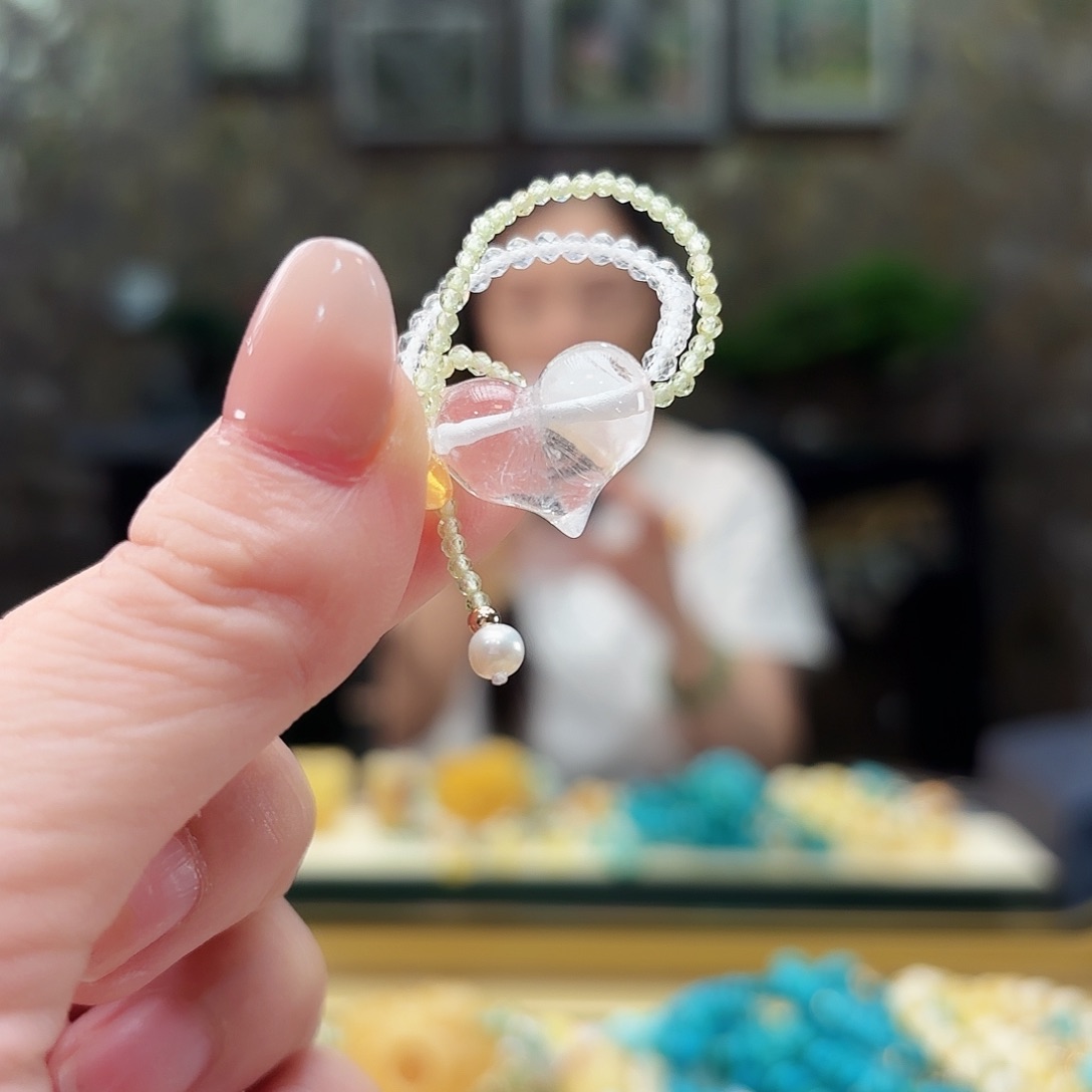 琥珀未镶嵌戒指琥珀