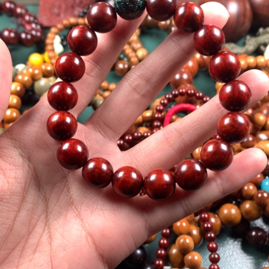 檀香紫檀（小叶紫檀）暖*印度小叶紫檀1.2配大漆