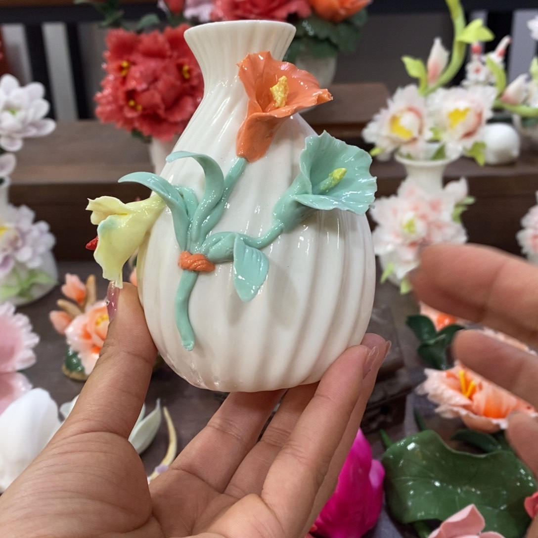 瓷片陶瓷工艺品摆件