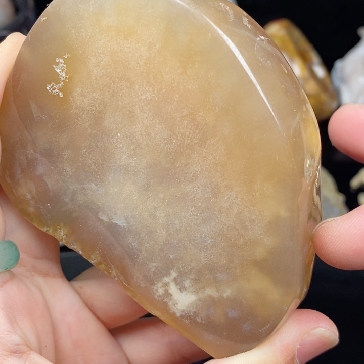 未镶嵌手镯（圆镯）硅化玉
