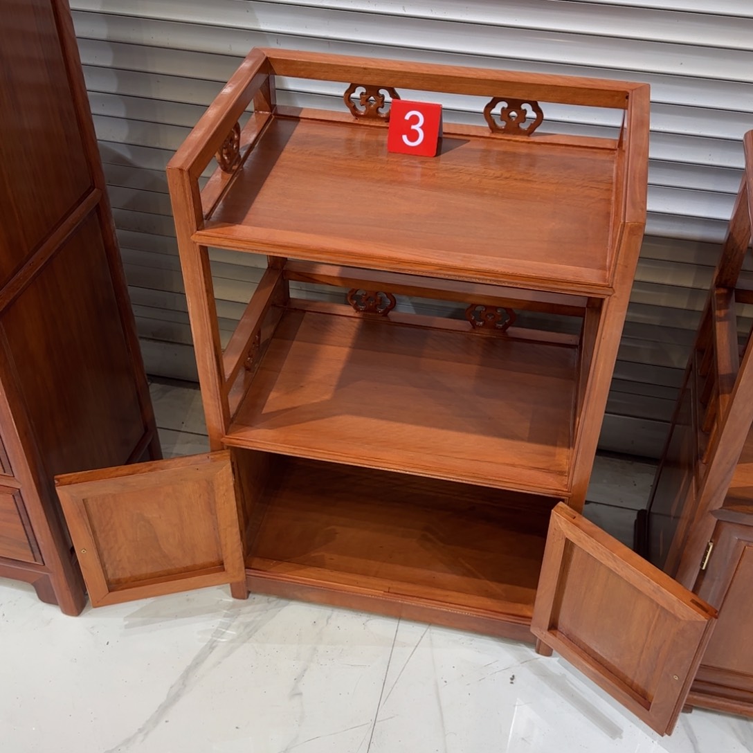 花梨木类成套家具越南花梨58✖️37高88茶水柜