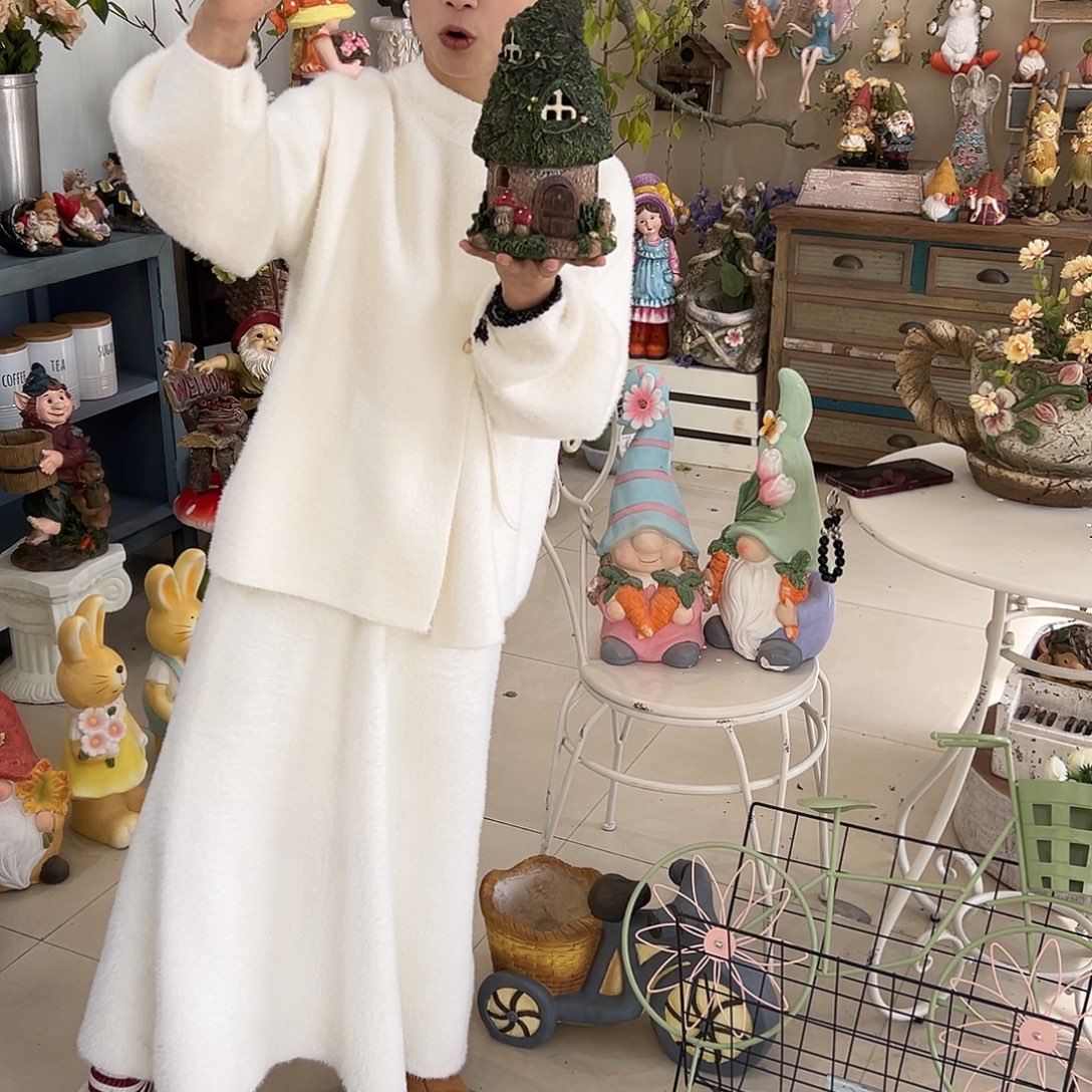 微瑕花园摆件红红火火