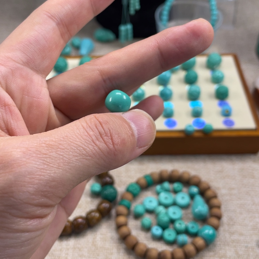 原生态湖北矿小配饰，直径10