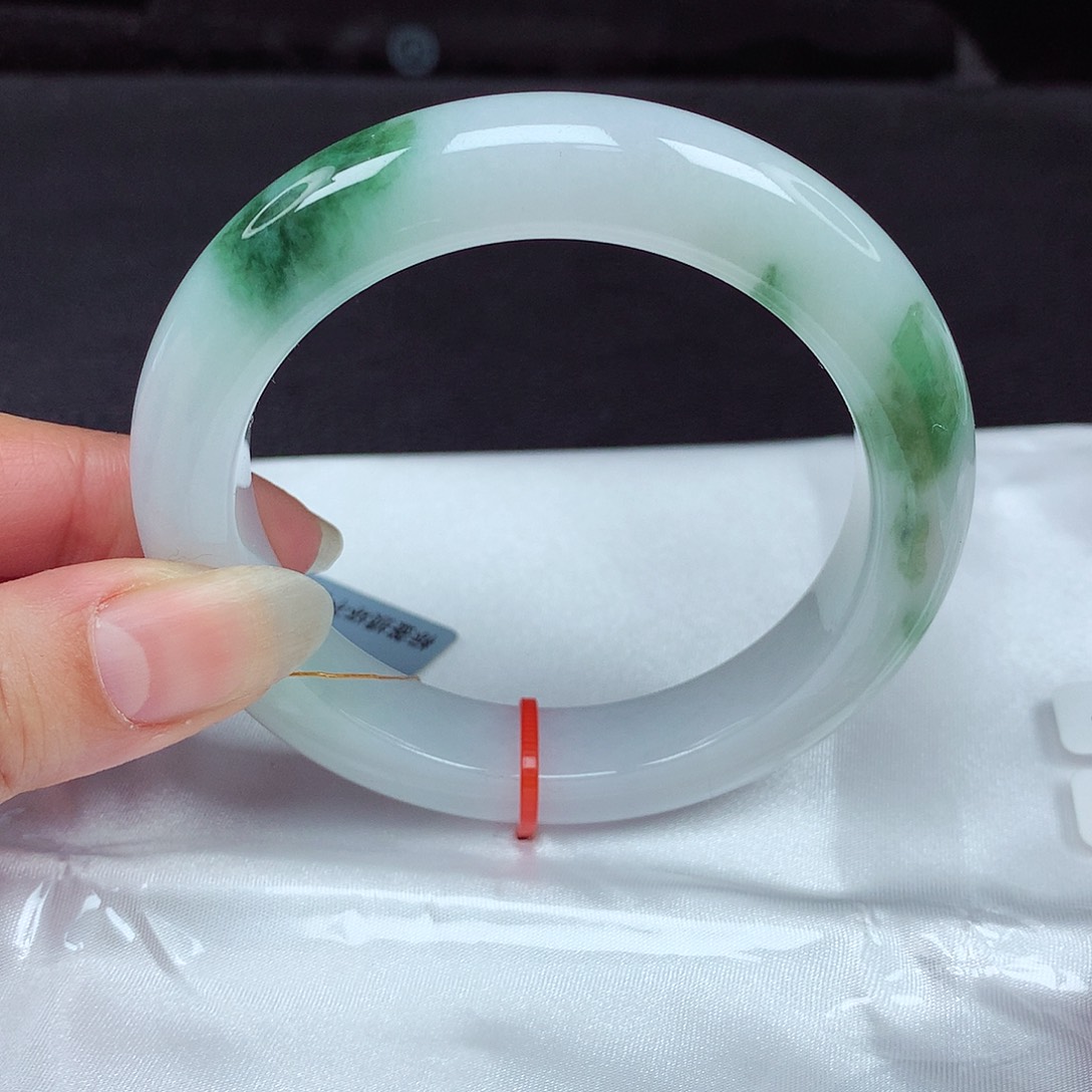 未镶嵌手镯翡翠58圈268