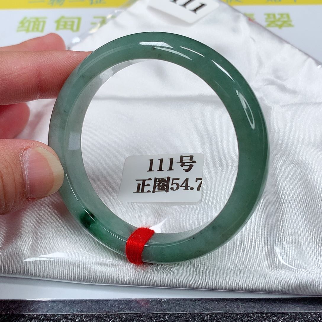 【闪购商品】翡翠未镶嵌手镯111号