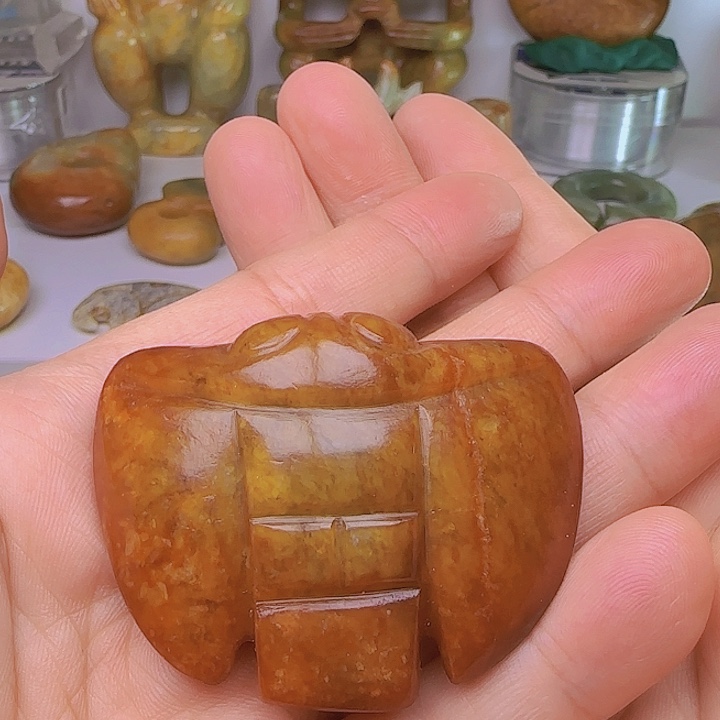 和田玉吊坠(不含链)未镶嵌