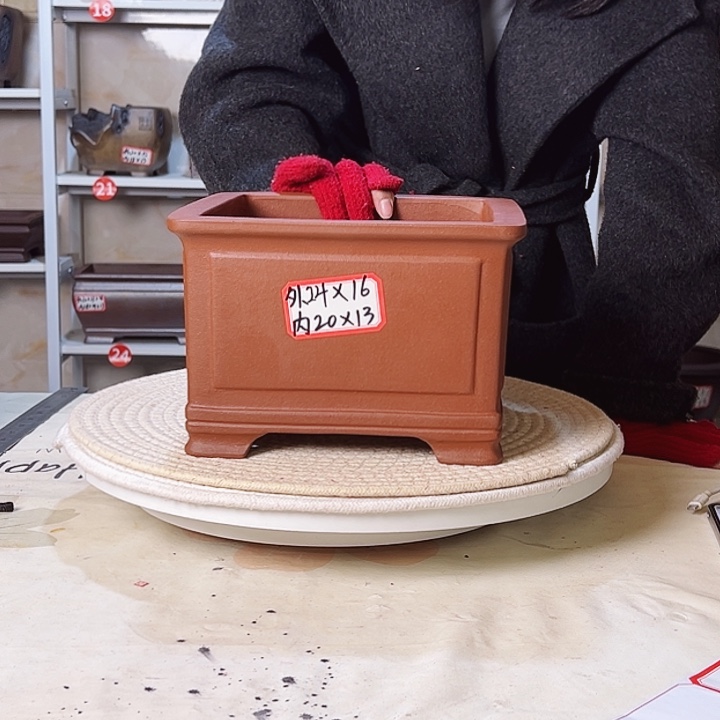 紫砂花盆紫砂花盆