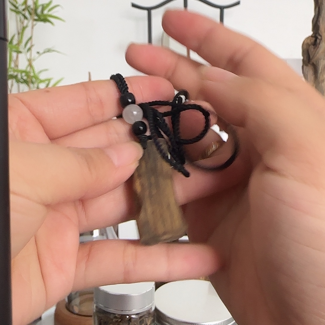 沉香沉香碎屑奇楠沉香平安无事牌小牌