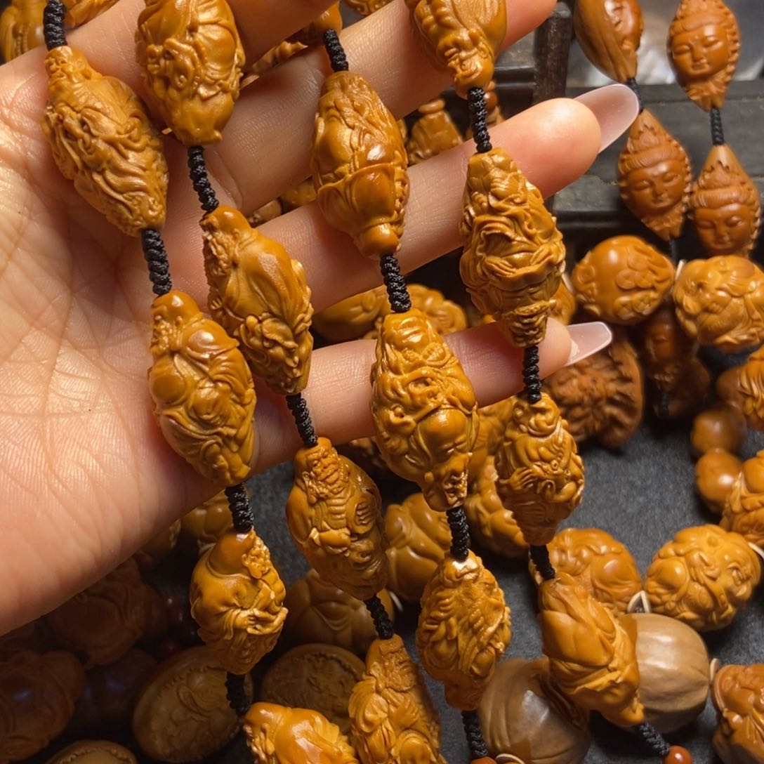【闪购商品】手串/手链橄榄核长*骑兽罗汉