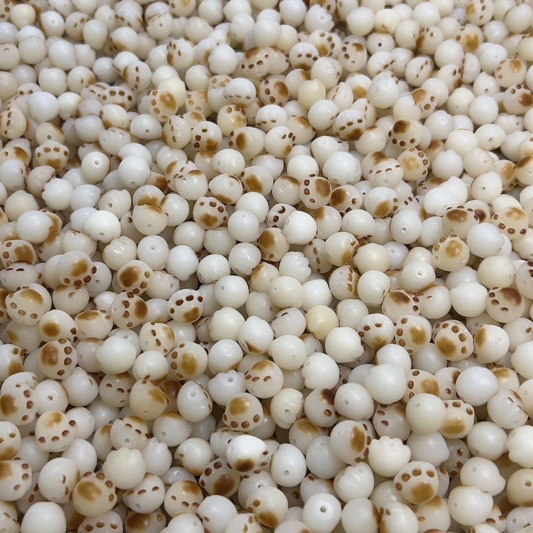 菩提根/象牙果吊坠12炭烧猫爪20颗卡牌➕20颗