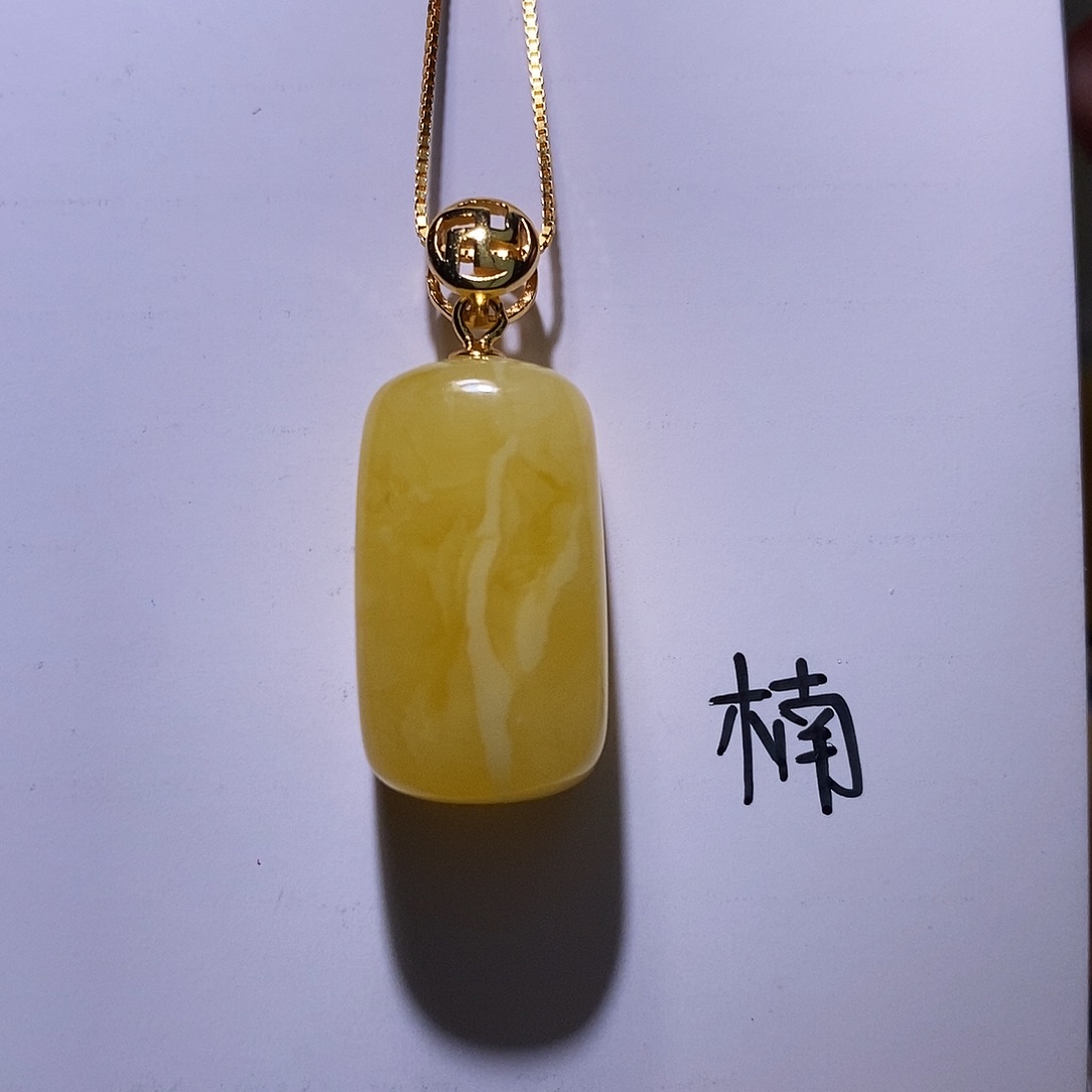 琥珀银S925镶嵌珠宝奇石