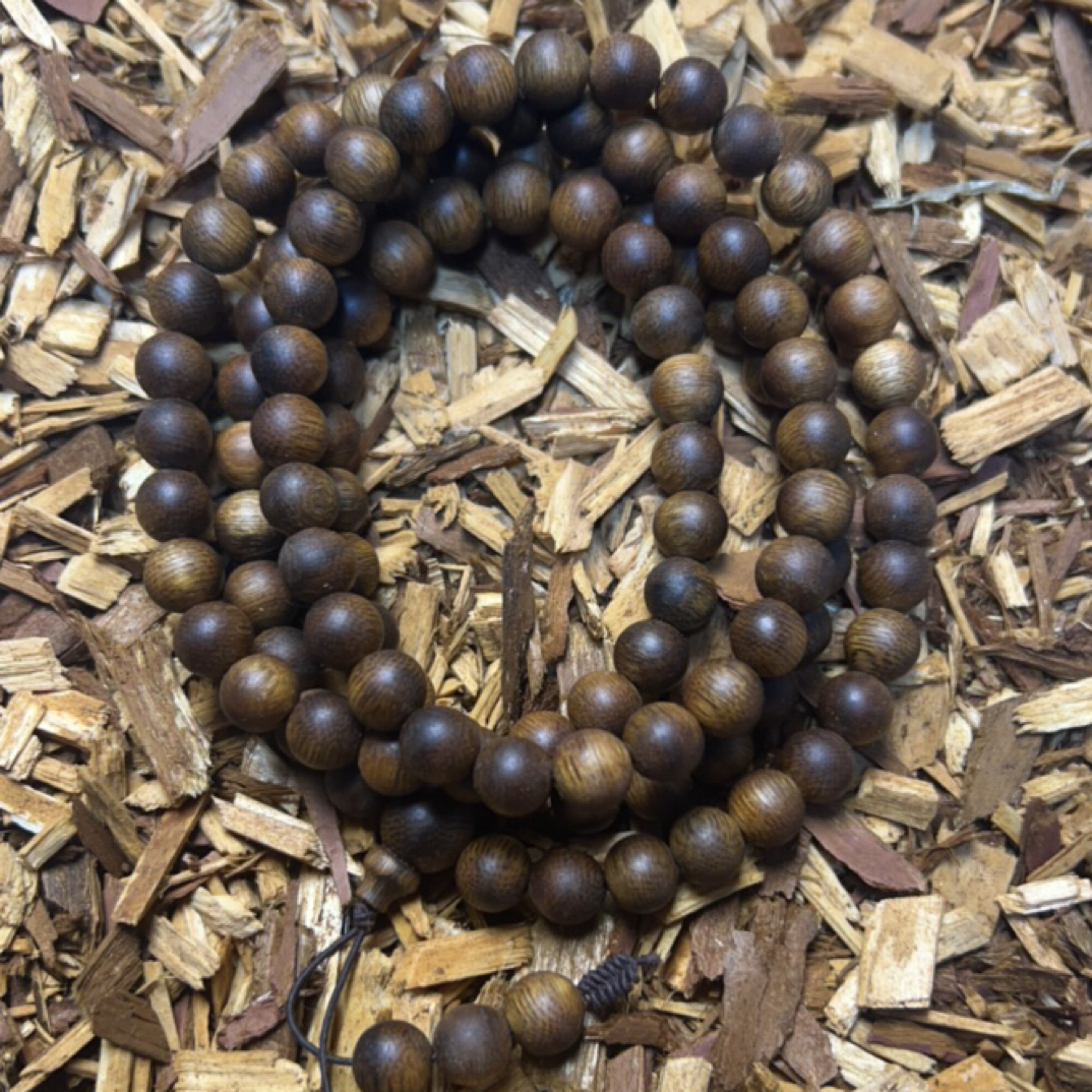 28 福来精选文玩沉香木作手串8mm