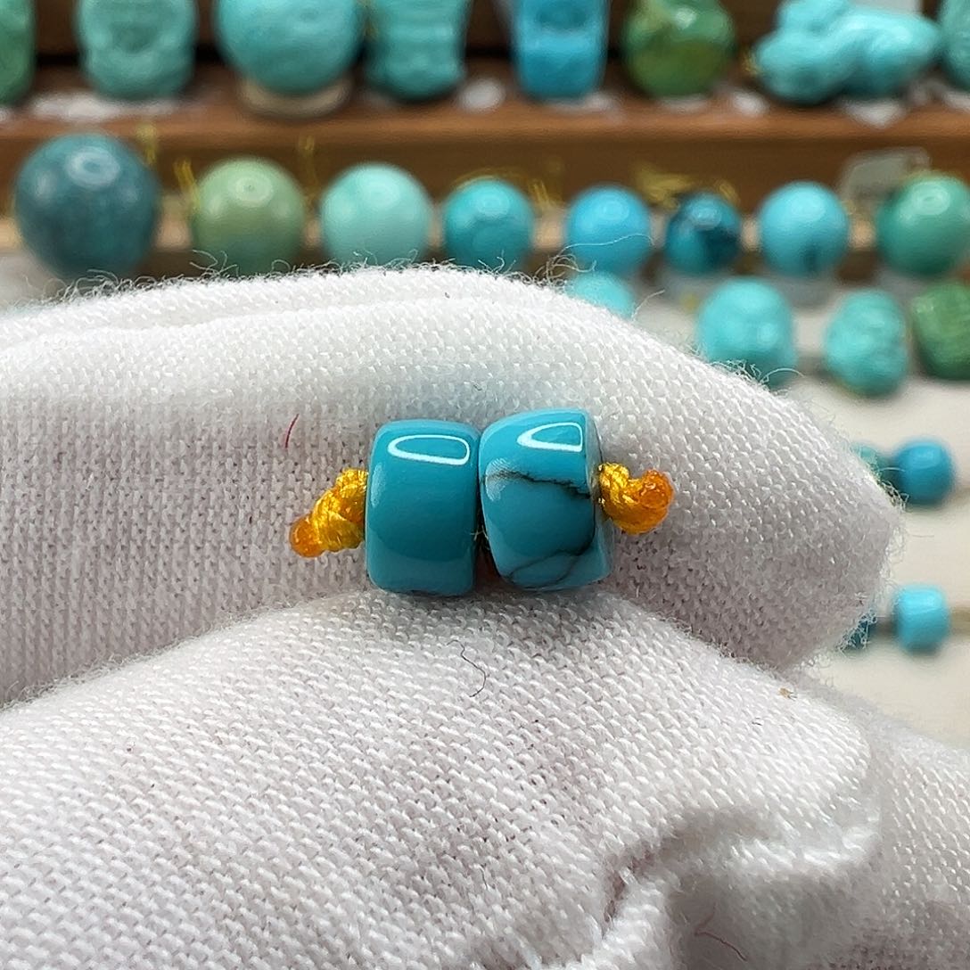 未镶嵌绿松石珠宝奇石