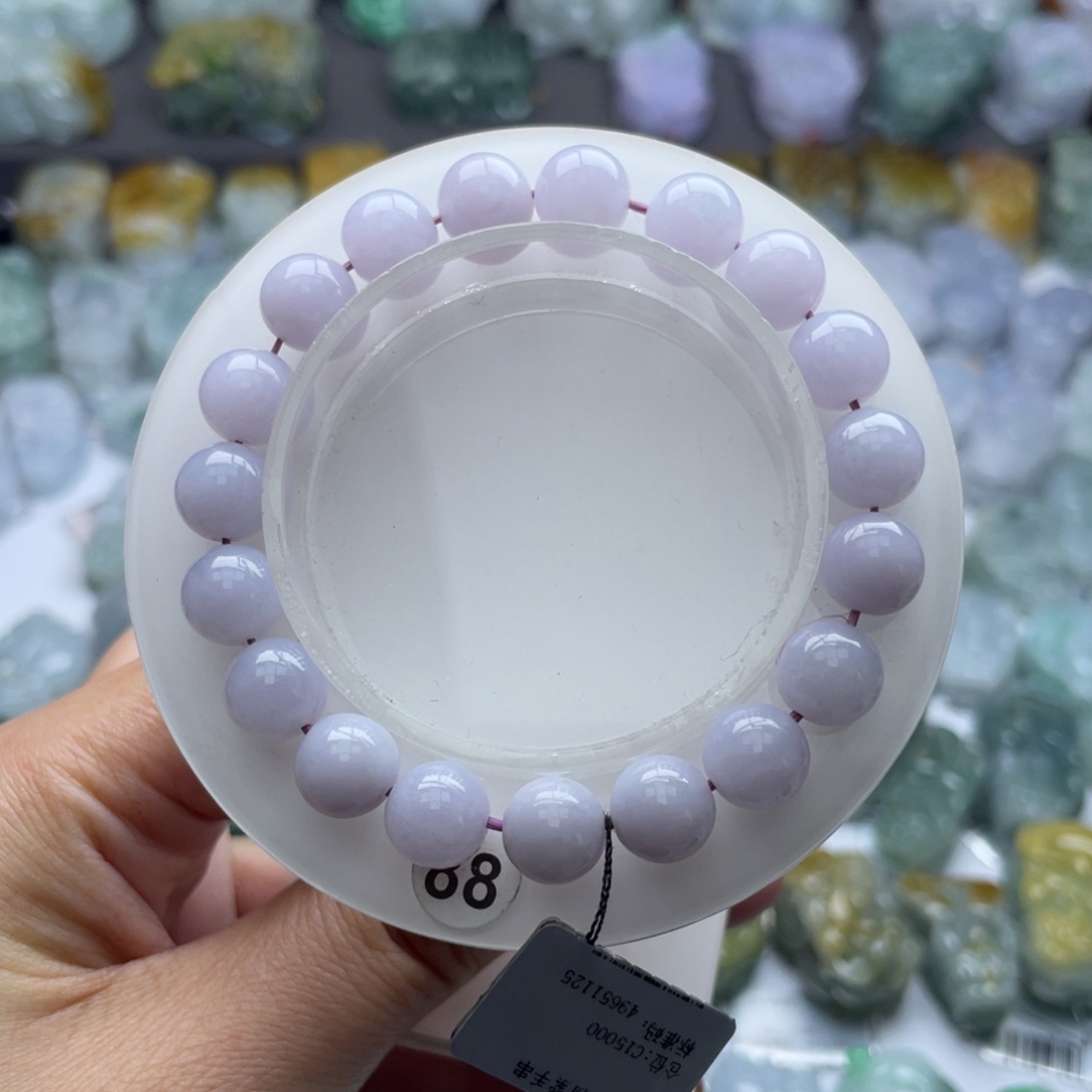 翡翠颈饰未镶嵌洋****珠串