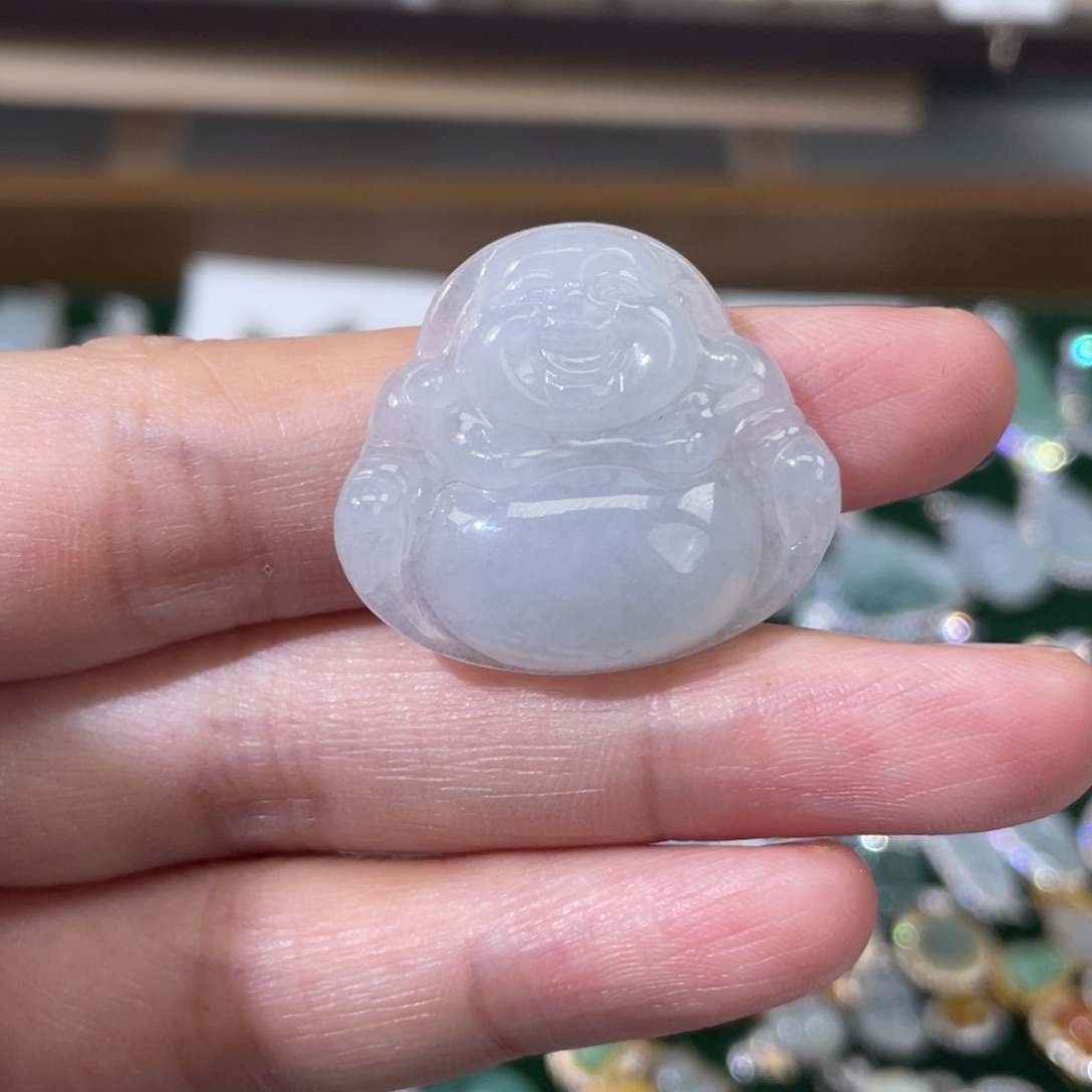颈饰未镶嵌翡翠佛公