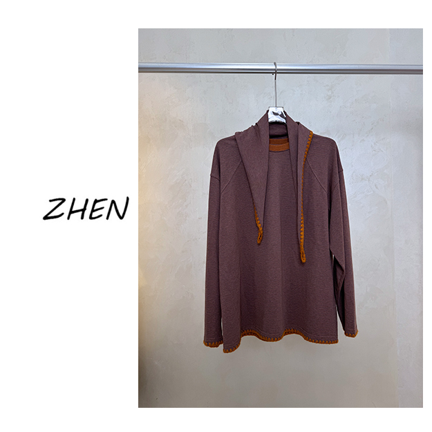 【ZHEN】25K01364 2025新款时尚气质休闲百搭衬衫上衣女