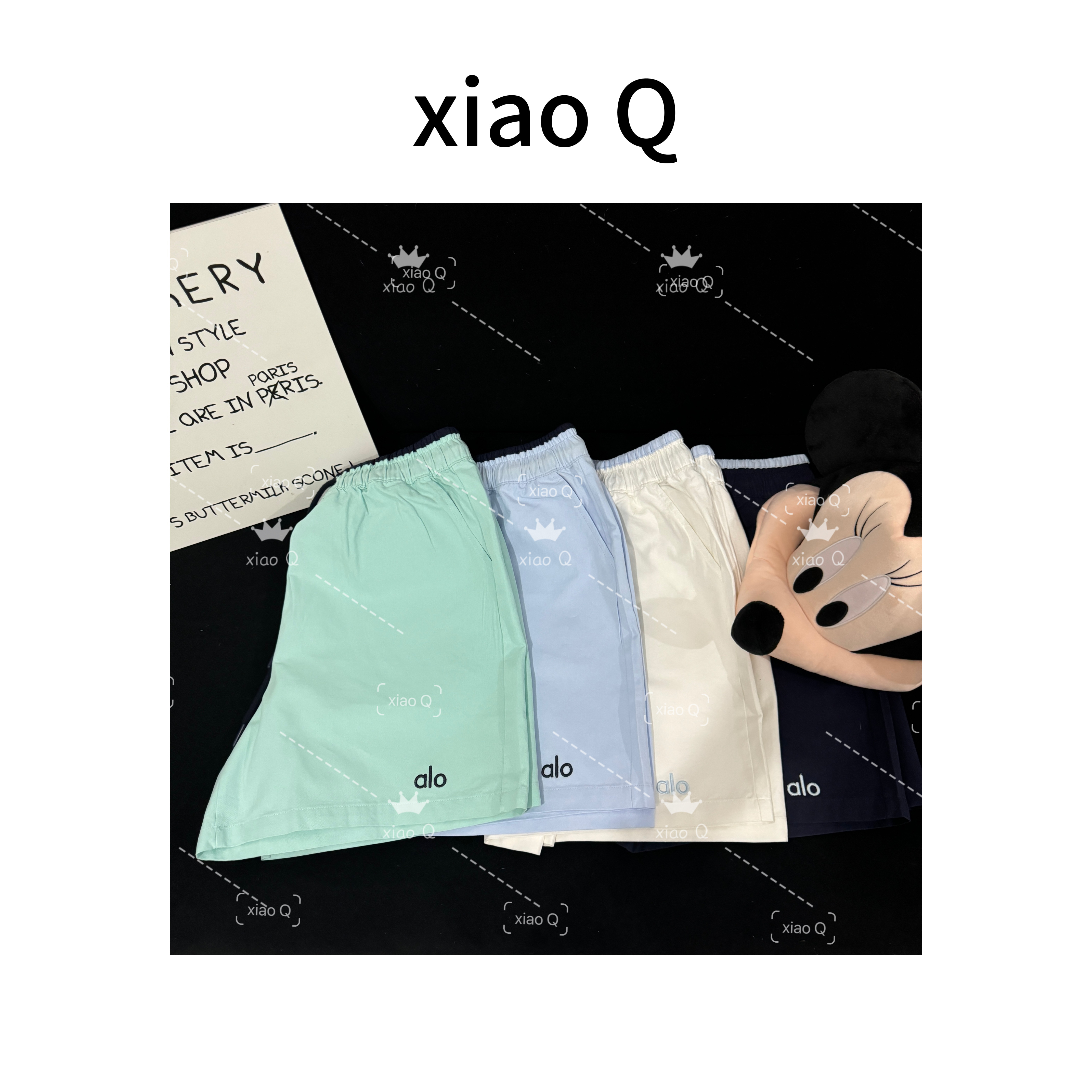 XIAO-Q~夏季休闲纯棉短裤吸湿排汗柔软舒适