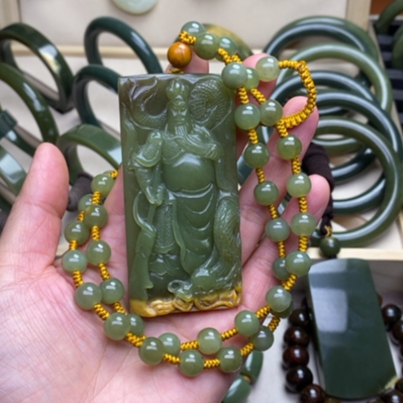 【闪购商品】和田玉挂件未镶嵌发**?