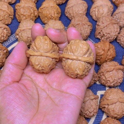 【闪购商品】文玩核桃吊坠蛙蛙39