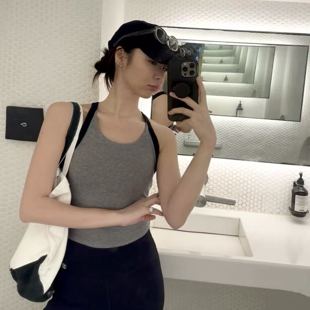 新ebb 一体杯显瘦遮副乳百搭运动美背 5293
