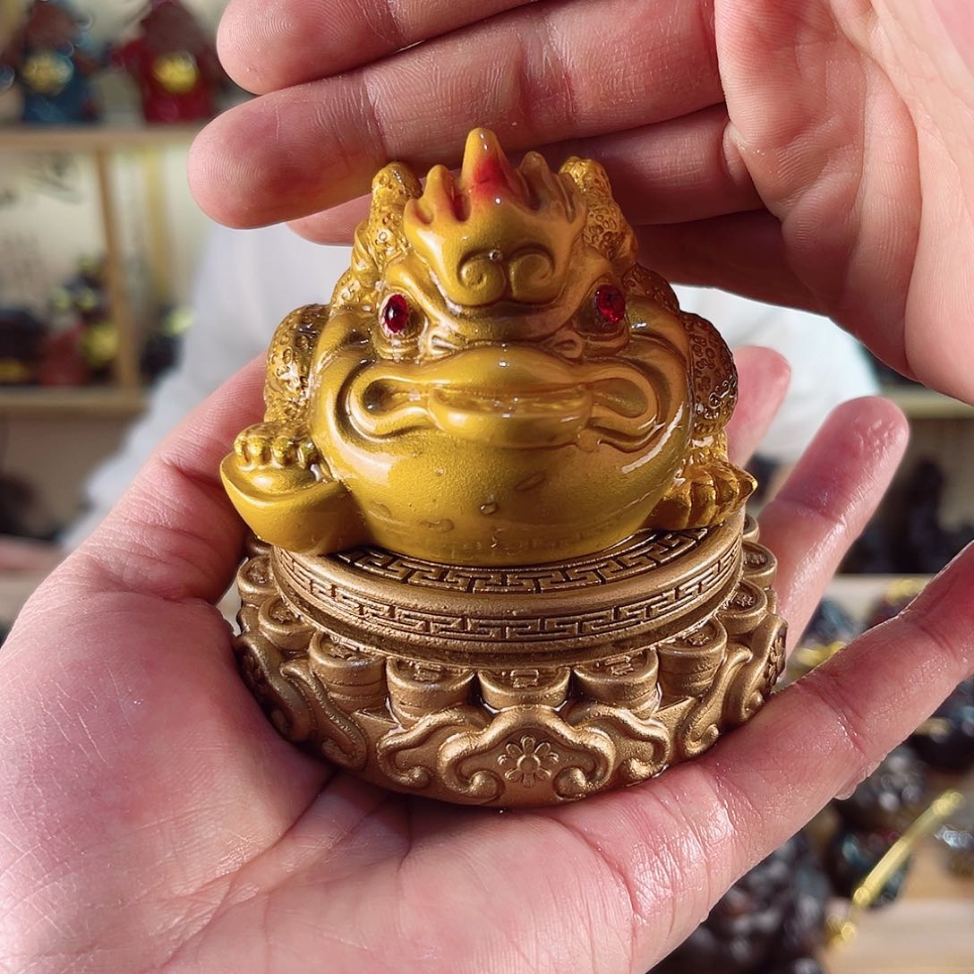 紫砂茶宠紫陶树脂茶宠摆件