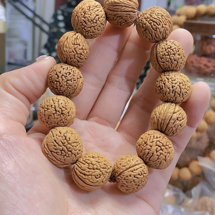 【闪购商品】文玩核桃把件脑文手串