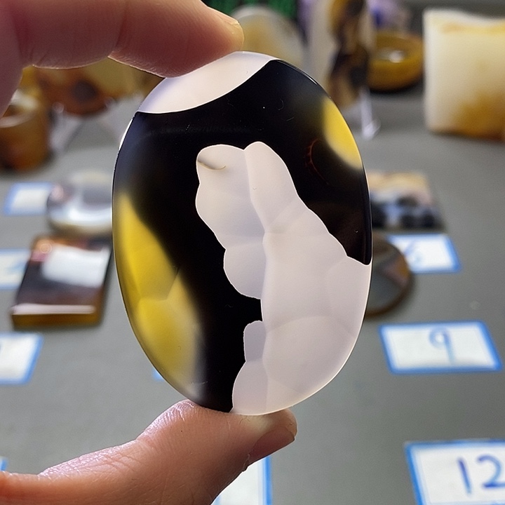 玛瑙/玉髓未镶嵌珠宝半成品197