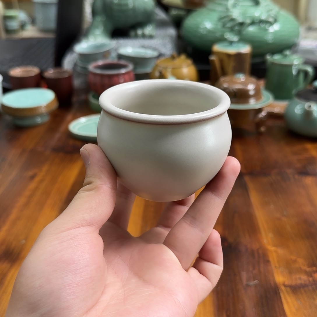小仲青瓷茶器微瑕8417